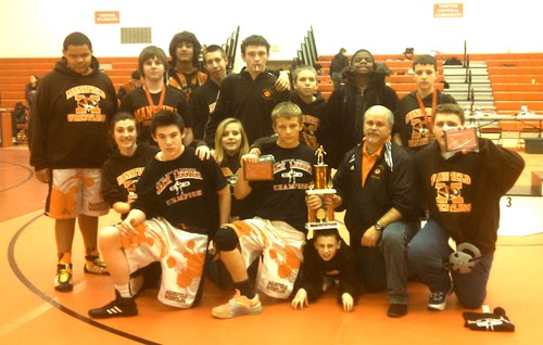 Middle school wrestlers excel in tournaments