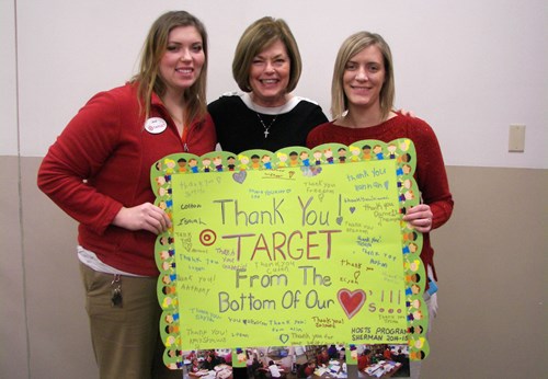 Students thank Target for tutoring support