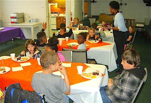 Prospect students earn a special lunch
