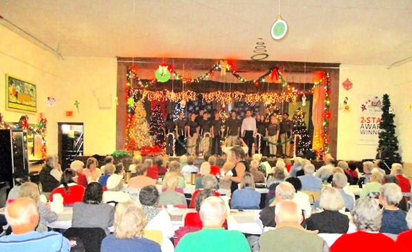 Senior High choir's holiday concert a hit with senior audience