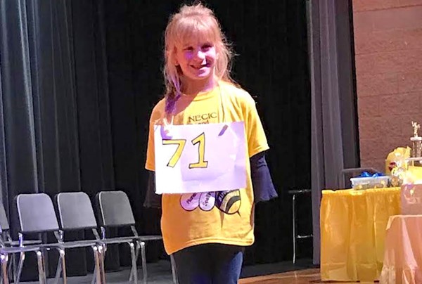 Woodland third-grader emerges as top speller