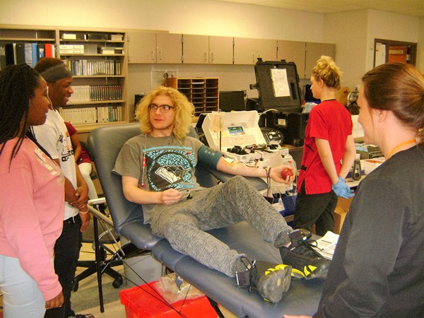 Health tech students earn STNAs, organize blood drive