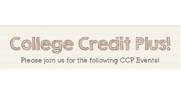 College Credit Plus events