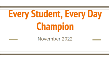 Every Student, Every Day Champion