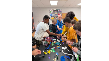 7th grade having some fun!
