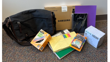 Richland County Youth and Family Council donated Chromebooks and school supplies to graduating seniors who plan on attending college! 