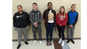 January Students of the Month