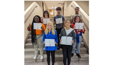 Middle School Students of the Month