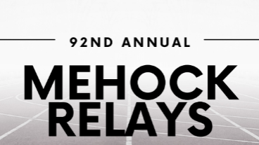 Mehock Relays Schedule - April 13, 2024 10:00 AM