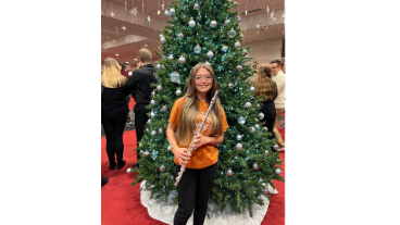 8th Grade Shaylee Oakball  performed at the Ohio Music Education Association District 10