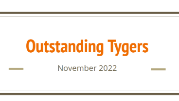November's Outstanding Tygers