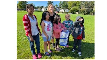 Mrs. Sheldon's Class watched their baby caterpillars grow