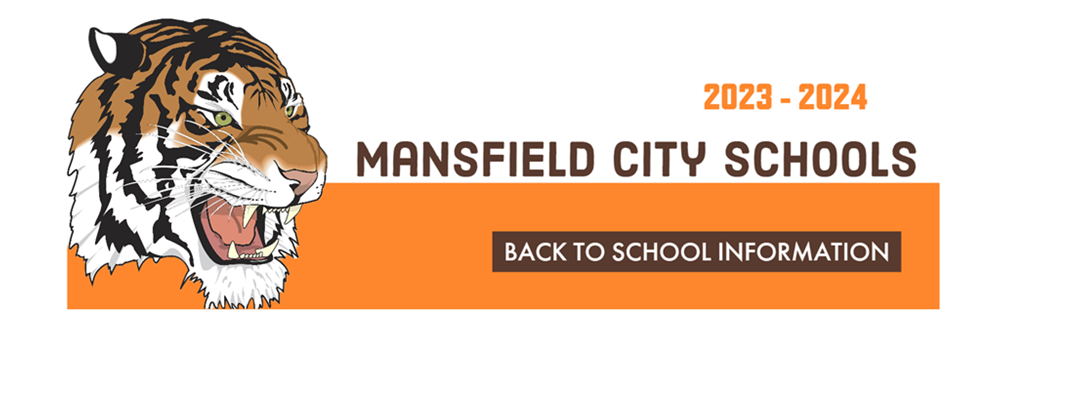 Mansfield City School Back to School Information